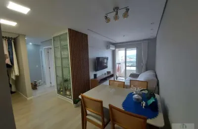 Residencial solar da ponte - apartamento 2 dormitórios mobiliado – andar alto – 1 vaga coberta