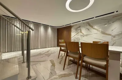 Cobertura com 172m², 03 quartos e 04 vagas com lazer completo!