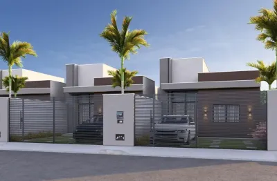 Casa 3/4 com suíte, pé-direito alto e acabamento de alto padrão