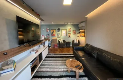 Apartamento reformado de alto padrão na chácara santo antônio – 79m², 2 suítes, 2 vagas e varanda gourmet!