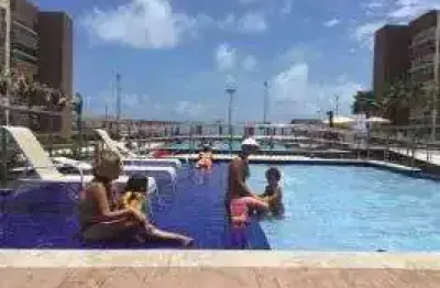 Apartamento com 1 quarto à venda na Rua Antônio Atualpa Rodrigues, 100, Praia do Futuro II, Fortaleza