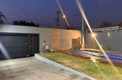 Casa com paisagismo no parque residencial candido portinari