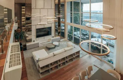 Apartamento de alto padrão com vista para o lago e 4 suítes no coração de alphaville