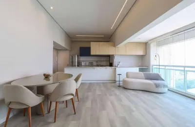 Apartamento alto padrão com varanda gourmet e 2 suítes no coração de alphaville – andar alto e vista privilegiada