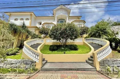 Mansão impecável em estilo neoclássico europeu no cond. são paulo ii