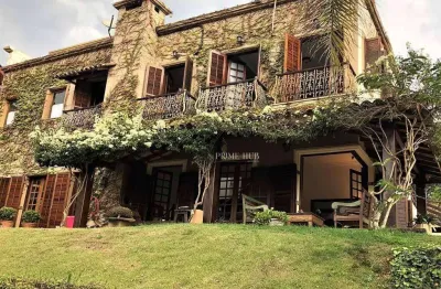 Linda casa de campo rústica com vista maravilhosa na granja viana