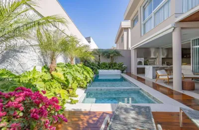 Residência contemporânea e sofisticada no condomínio conde ii, alphaville