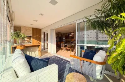 Apartamento mobiliado e decorado no the garden – elegância, conforto e vista exclusiva!