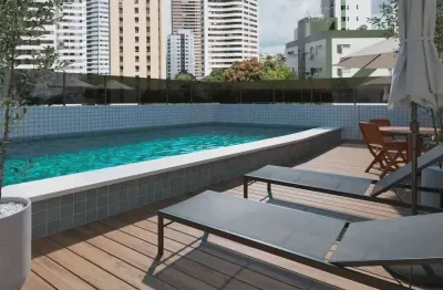 Apartamento em construção 1 quarto 30m2 em casa forte, recife