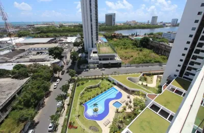 Apartamento para venda ed. aurora trend 2 vagas soltas 80m2 bairro santo amaro, recife-pe