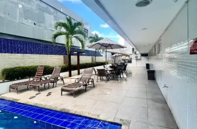 Flat com 1 quarto à venda na Rua Nossa Senhora dos Navegantes, Tambaú, João Pessoa