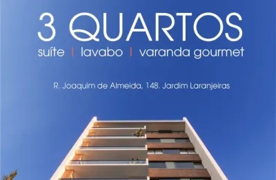Apartamento com 3 quartos à venda na Rua Joaquim de Almeida, 148, Jardim das Laranjeiras, Juiz de Fora