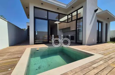 Casa com 3 dormitórios à venda, 158 m² por r$ 1.400.000,00 - condomínio reserva central parque - salto/sp