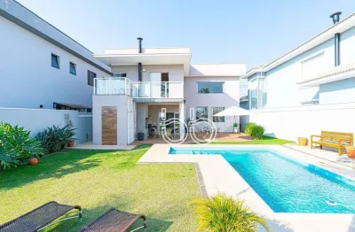 Casa com 3 dormitórios à venda, 252 m² por r$ 2.150.000,00 - condominio portal dos bandeirantes - salto/sp