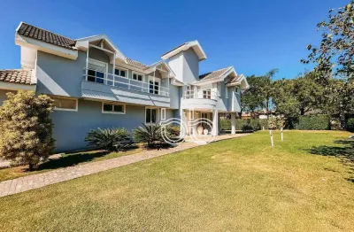 Casa com 5 dormitórios à venda, 400 m² por r$ 3.500.000,00 - condomínio village haras são luiz - salto/sp