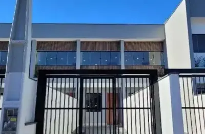 Sobrado Alto padrão Novo/65m2/2dorm/1lavabo/1 Banheiro social/ 10mtfundos/2vagas/Porcelanato/Jardim Iririú - Joinville - SC