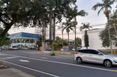 Área terreno comercial no centro de joinville-sc,fazendo frente p/ 2ruas,área total 2.037,78m2