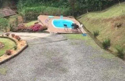 Maravilhoso sítio c/bela casa380m2,4dorm,sendo 1 suítec/hidro,estudo permuta na praia