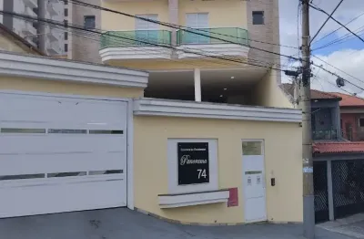 Cobertura com 2 quartos para alugar na Rua Anhaia, 74, Vila Curuçá, Santo André