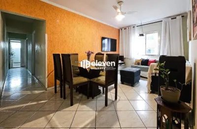 Apartamento 3 quartos em encruzilhada, santos – 1 vaga fechada - ref. 9060