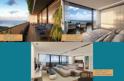 Apartamento 3 quartos e banheiros (suítes), 174m², localizado perto a praia de boa viagem