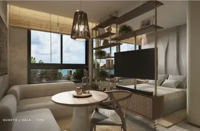 Apartamento 27m² 1 suíte, localizado em tamandaré, próximo a praia da malinha