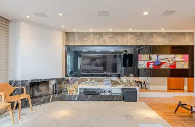 Apartamento de alto padrão no ecoville com 163m², 3 suítes e 4 vagas