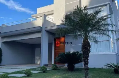 Lindo sobrado com 5 quartos, todos suítes, ótima localização, condomínio vila avaí, indaiatuba - sp