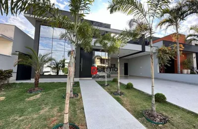 Linda casa térrea com 4 suítes, rica em marcenaria, condomínio dona lucilla, indaiatuba - sp