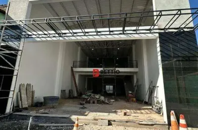 Salão em construção para locação na av. conceição, indaiatuba - sp
