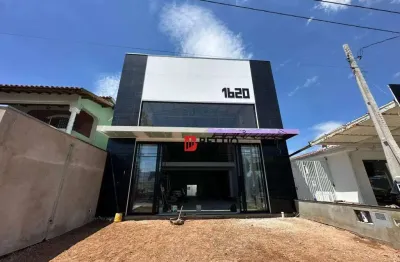 Salão comercial em construção para locação na av. conceição, indaiatuba - sp