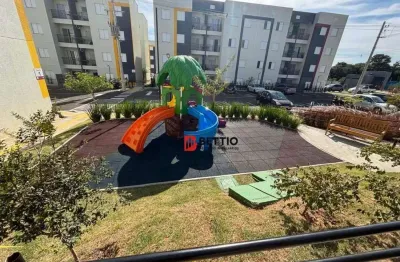 Apartamento para locação com 2 dormitórios e área de lazer, evo residence, indaiatuba sp