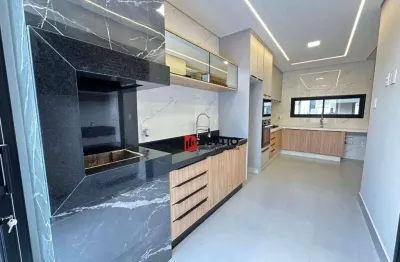 Casa térrea nova,  3 suítes, ambientes planejados no condomínio park gran reserve - indaiatuba/sp