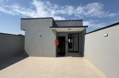 Casa nova 2 quartos sendo 1 suíte, amplo quintal, portão eletrônico, vila dos canários indaiatuba sp