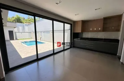 Linda casa térrea, 3 suítes, piscina e quintal gramado, cond. jd. piemonte, indaiatuba/sp