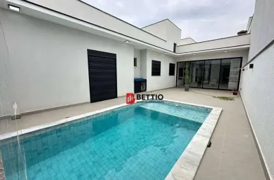 Casa térrea, 3 suítes e piscina, cond. jd. piemonte, indaiatuba/sp