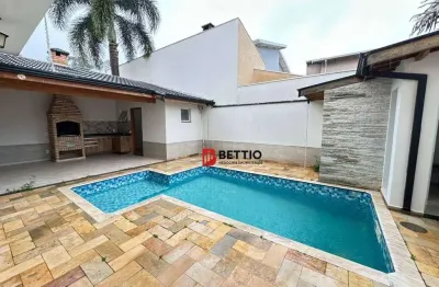 Sobrado, 3 suítes, piscina e sauna, hidromassagem - Cond. Jd. Portal de Itaici - Indaiatuba/SP