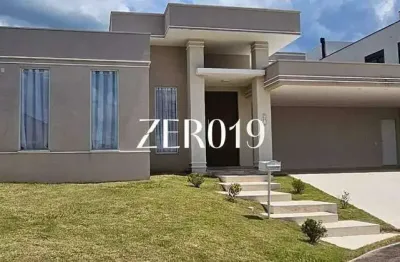 Casa térrea à venda, com 3 dormitórios e 265m² de área construída no loteamento parque dos alecrins, campinas, sp - cod. 21951