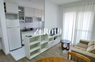 Apartamento à venda, 46m2 mobiliado, setin midtown, bosque, campinas sp. | cód.: 27660