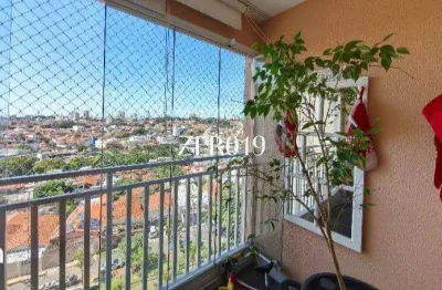Apartamento 75 m² à venda em campinas – loteamento chácara prado, segurança 24h e lazer completo