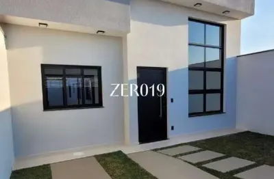 Casa nova à venda no jardim bom sucesso - indaiatuba s/p - 3 dormitórios (1 suíte)