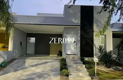 Casa Térrea com 3 suítes a venda no Condomínio Jardim de Mônaco em Hortolândia. | Cód.:16223