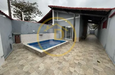 Casa 3 dormitórios para venda em mongaguá, balneario jussara, 4 dormitórios, 1 suíte, 2 banheiros, 3 vagas