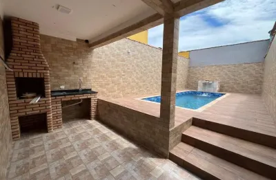 Casa 3 dormitórios para Venda em Mongaguá, Jardim Praia Grande, 4 dormitórios, 1 suíte, 3 banheiros, 2 vagas