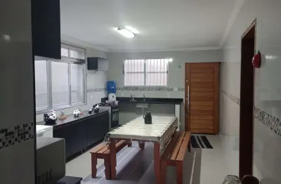 Casa para Venda em Mongaguá, Vila Anhanguera, 3 dormitórios, 1 suíte, 2 banheiros, 5 vagas