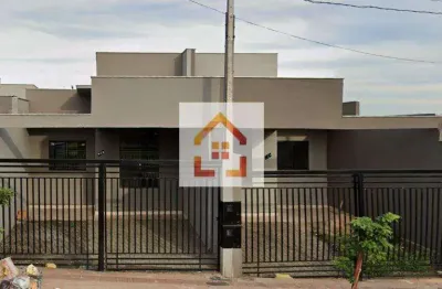 Casa à venda em londrina, jardim oscavo santos, com 3 quartos, com 84 m²