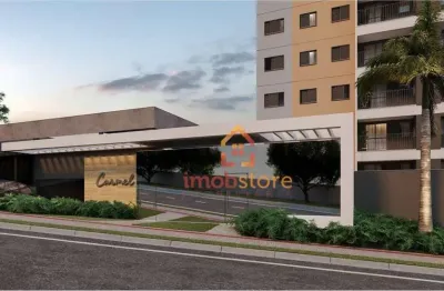 Apartamento à venda no edifício carmel, com 3 dormitórios, 64m²  por r$515.000,00-  gleba palhano- londrina - pr