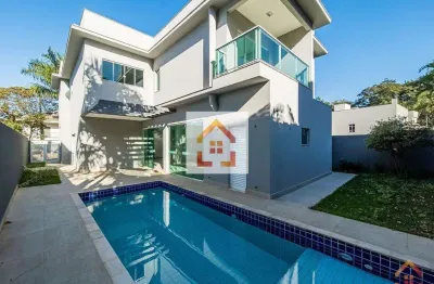 Casa à venda em londrina, gleba fazenda palhano, com 3 suítes, com 280 m², cond. alphaville ii