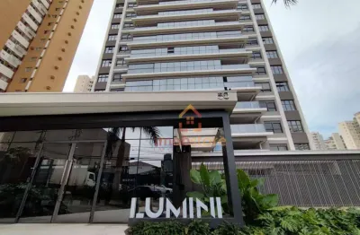 Apartamento com 3 suítes à venda,no ed lumini 181 m² por r$ 1.950.000 - gleba palhano - londrina/pr