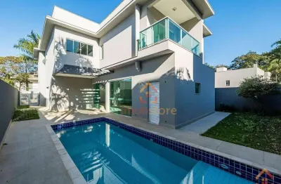 Sobrado com 3 suiítes à venda, no condomínio alphaville ii ,com 280 m² por r$ 2.700.000 - gleba fazenda palhano - londrina/pr